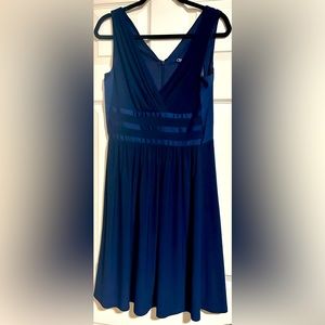 Chaps Women’s Navy Blue Sleeveless Dress Size: 6